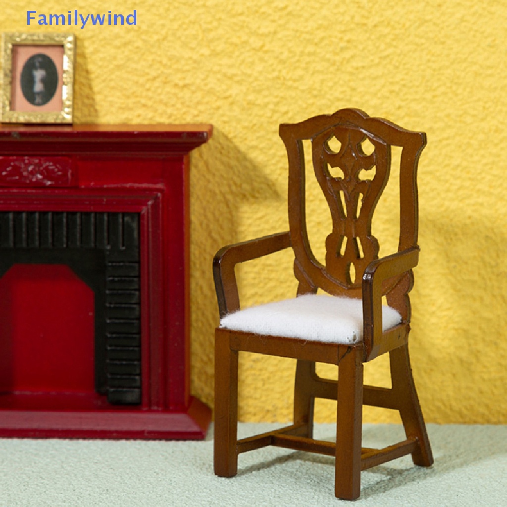 Mô Hình Ghế Ngồi Phong Cách Châu Âu Cổ Điển 1: 12 Trang Trí Nhà Búp Bê