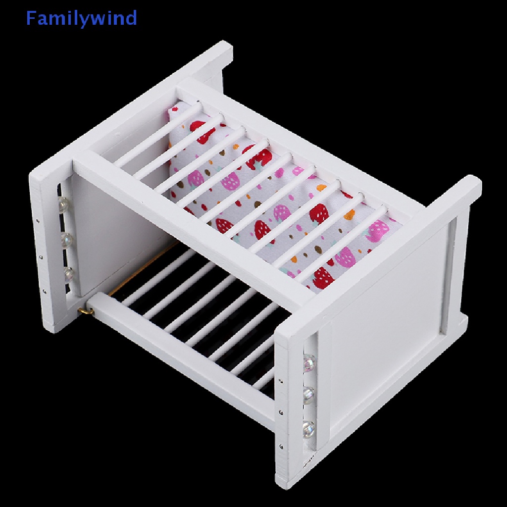 Giường Ngủ Màu Trắng Tỉ Lệ 1: 12 Trang Trí Phòng Khách Búp Bê