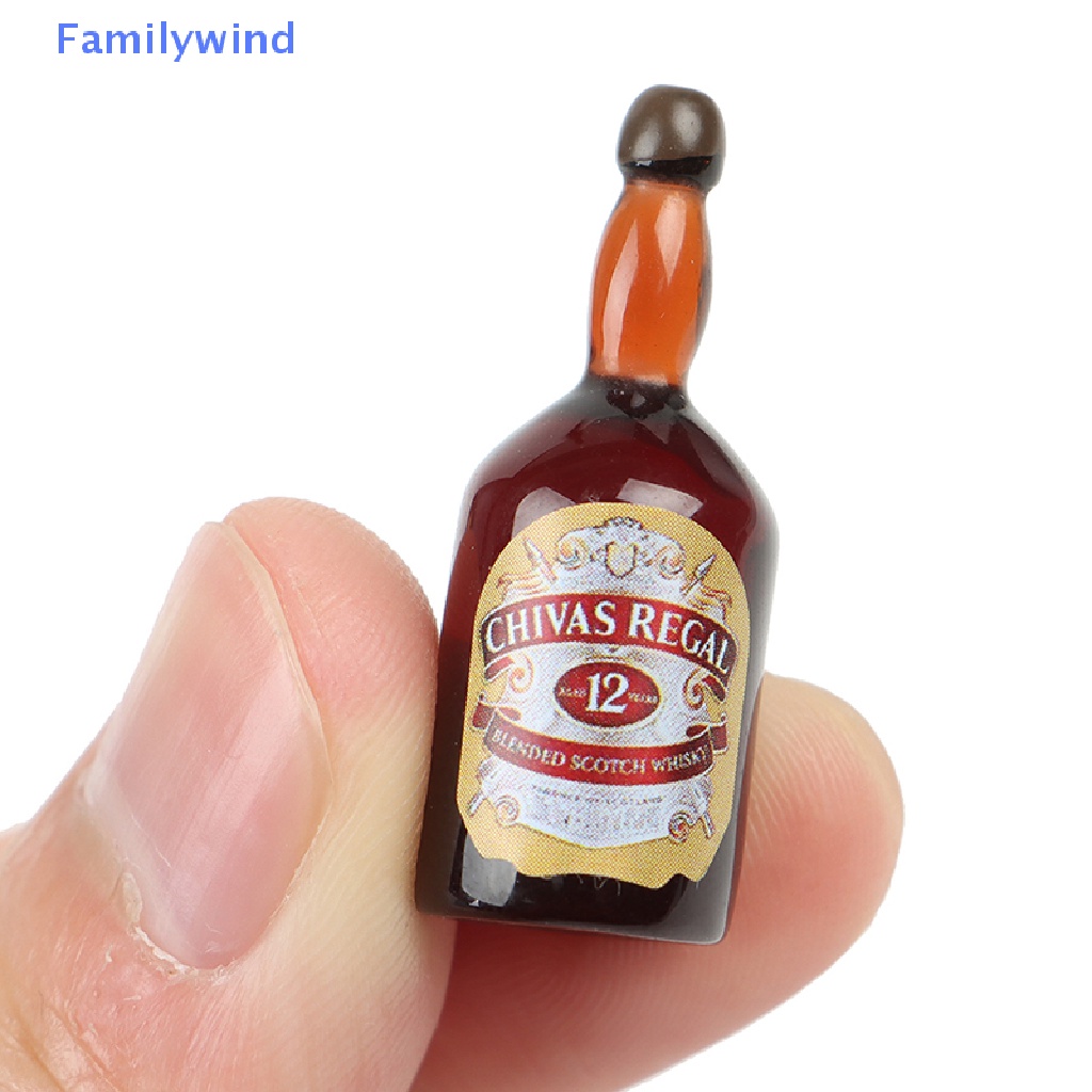 Set 10 Chai Rượu Mini Tỉ Lệ 1: 12 Dùng Để Trang Trí Nhà Búp Bê