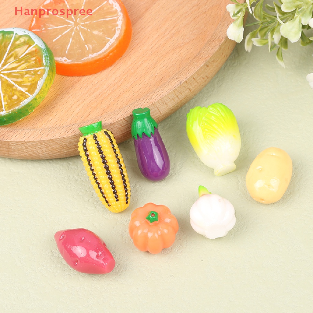 1 Mô Hình Rau Củ Quả Mini 2~4cm Trang Trí Nhà Búp Bê