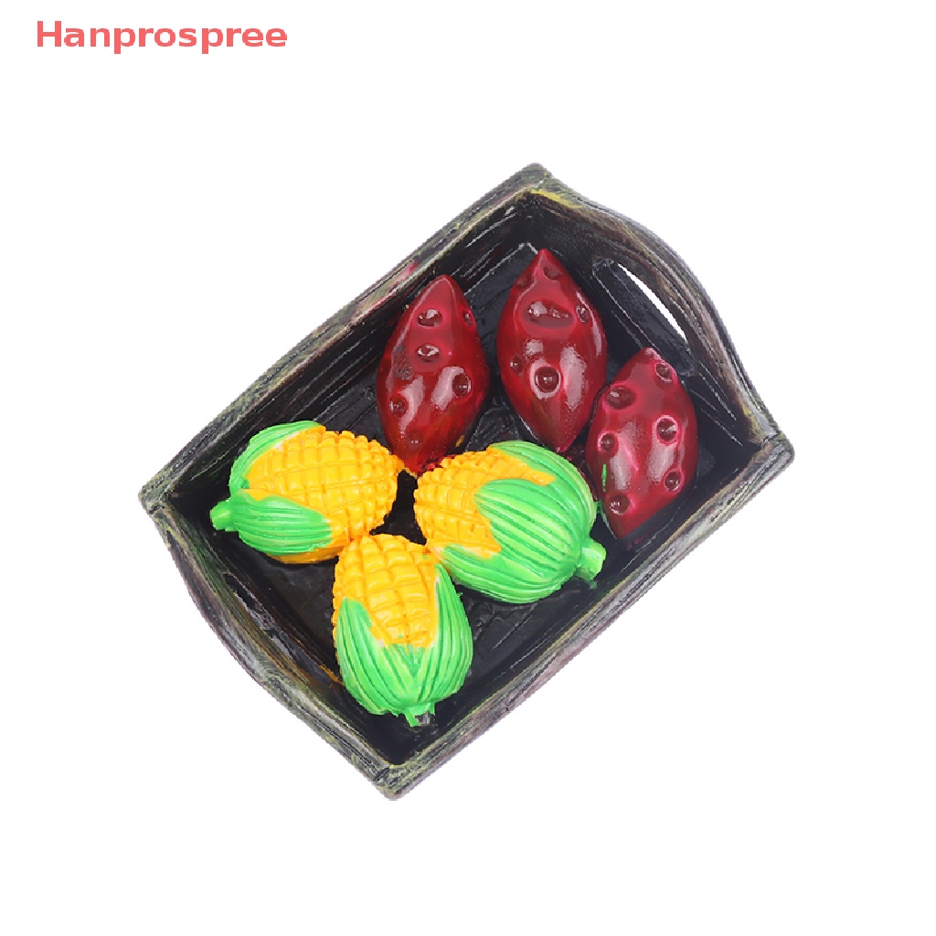 Rổ Đựng Trái Cây Và Rau Củ Mini Nhân Tạo Cho Nhà Búp Bê