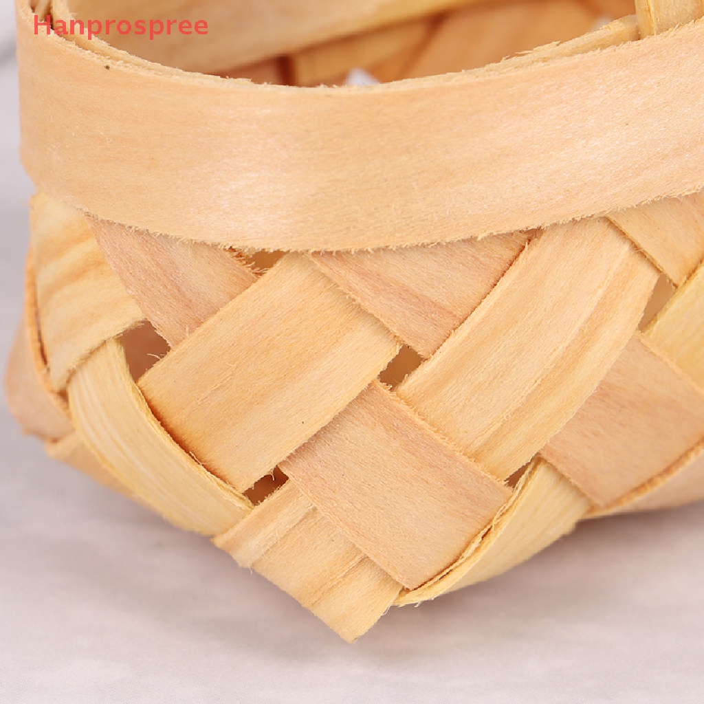 Giỏ Đan Tay Đựng Rau Củ Quả Tỷ Lệ 1 / 12 Dễ Thương Trang Trí Nhà Búp Bê