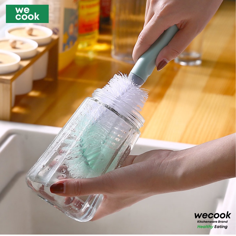 Cọ rửa bình sữa bình nước ly cốc chai lọ đầu cước mềm xoay 360 độ siêu tiện lợi (CSNC34)