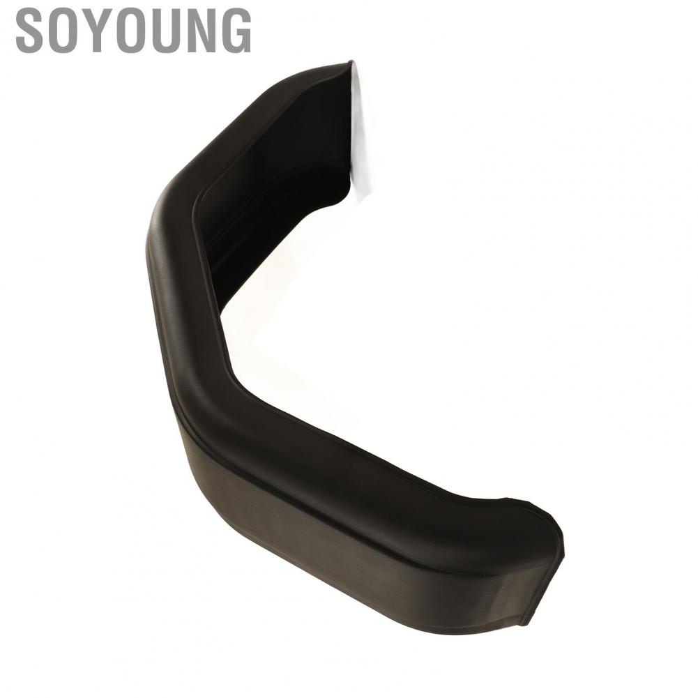 Soyoung Trailer Fenders Injection Molded Shockproof Scratch Resistant for Single Axle Trailers 14in 15in Diameter Wheels Mudguard