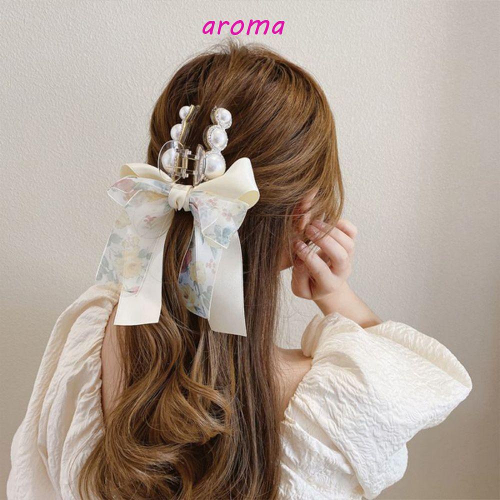 Giá Đỡ Tóc Đuôi Ngựa Hai Lớp Thanh Lịch Phong Cách Hàn Quốc Cho Nữ