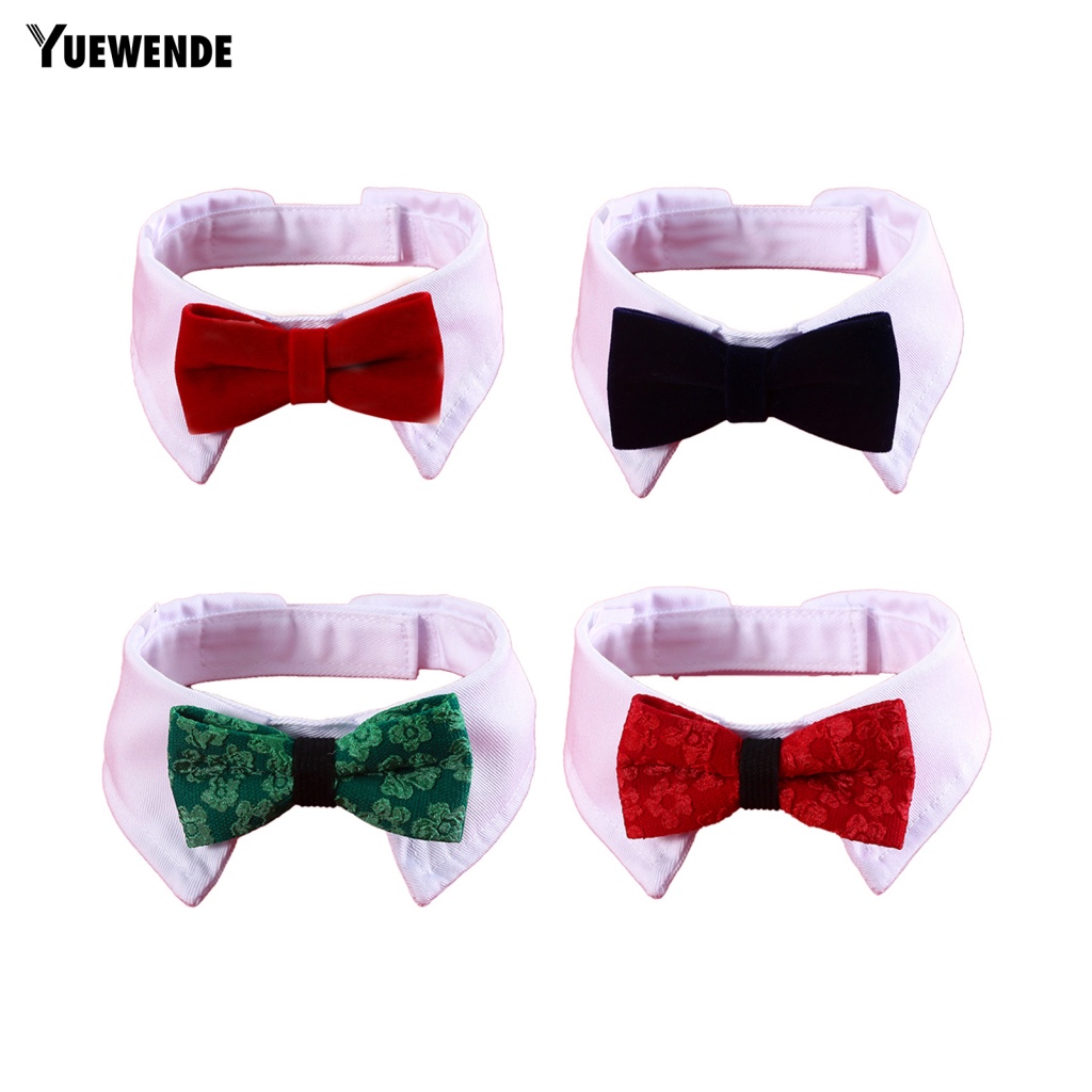 Yue.z Băng Quấn Cổ Thắt Nơ Hợp Thời Trang Dành Cho Thú Cưng