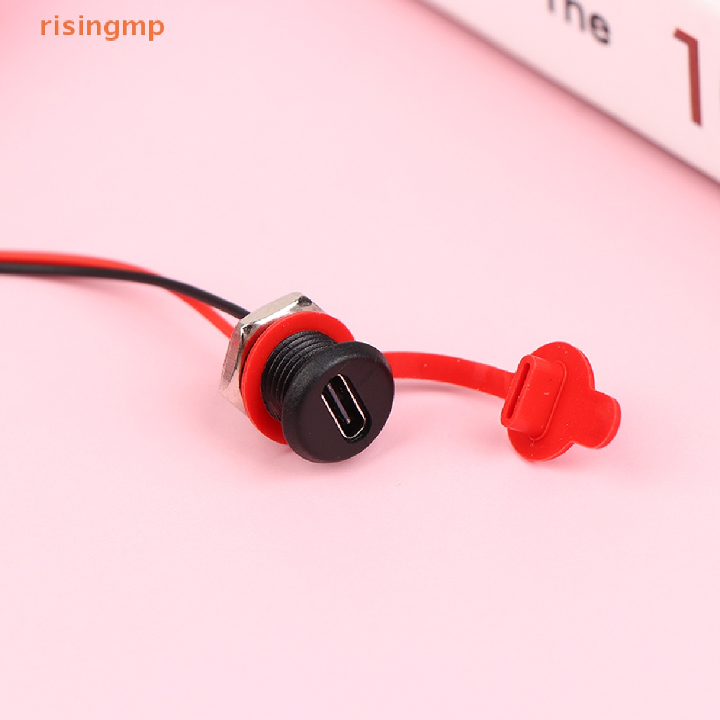 Ổ Cắm Sạc USB Loại C 5A M11 Kèm Đai Ốc Khóa Tiện Dụng