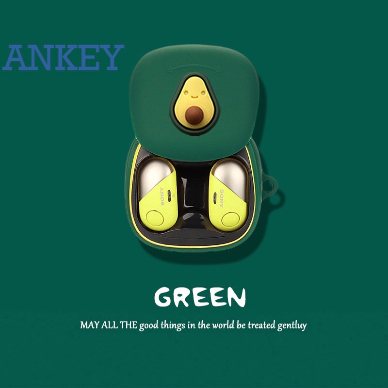 Sony WF-SP700N Case Cute Cartoon Cover Bluetooth WFSP700N SP700N Earphone Shell Accessories TWS Headphone Portable