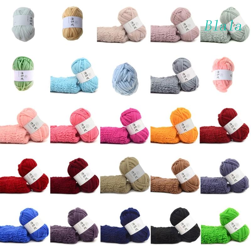 Cuộn Len Đan Mềm Mại Tự Nhiên Dùng Làm Khăn Choàng / Áo Len DIY