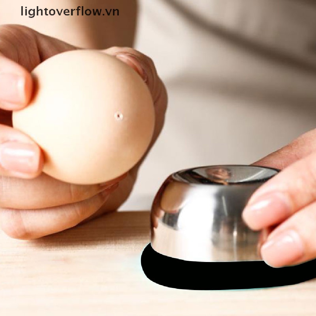 Dụng Cụ Tách Lòng Đỏ Trứng Luộc Bằng Thép Không Gỉ