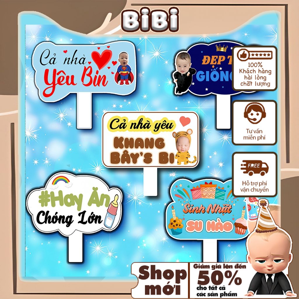 [HASHTAG] Bảng Hashtag cầm tay sinh nhật đám cưới họp lớp sự kiện thiết kế theo yêu cầu .