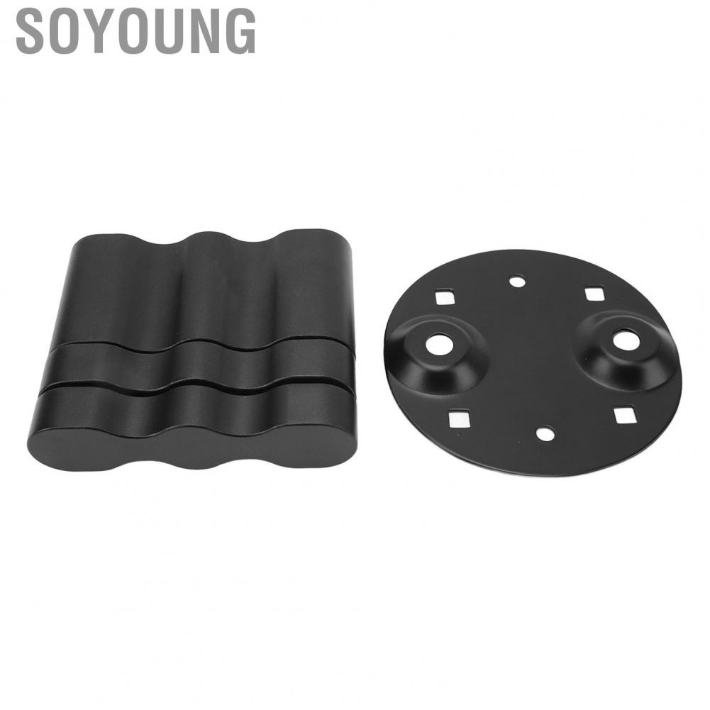 Soyoung Gas Can Mount  Strong Strength Compact Structure Black Electrophoretic Coating Gasoline Pack RX DLX PM for Motorcycle