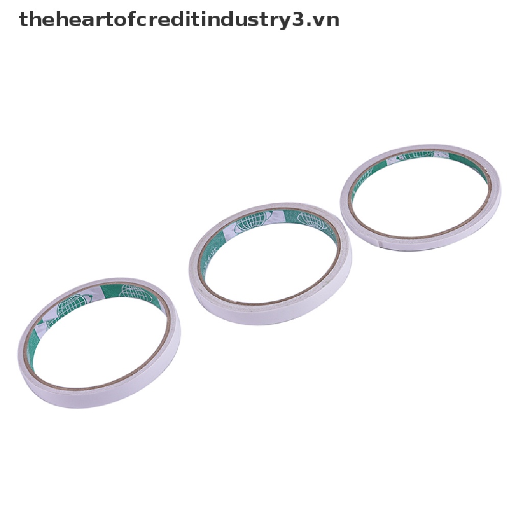Cuộn Băng Keo Hai Mặt Màu Trắng Siêu Chắc Dài 5M / 8M