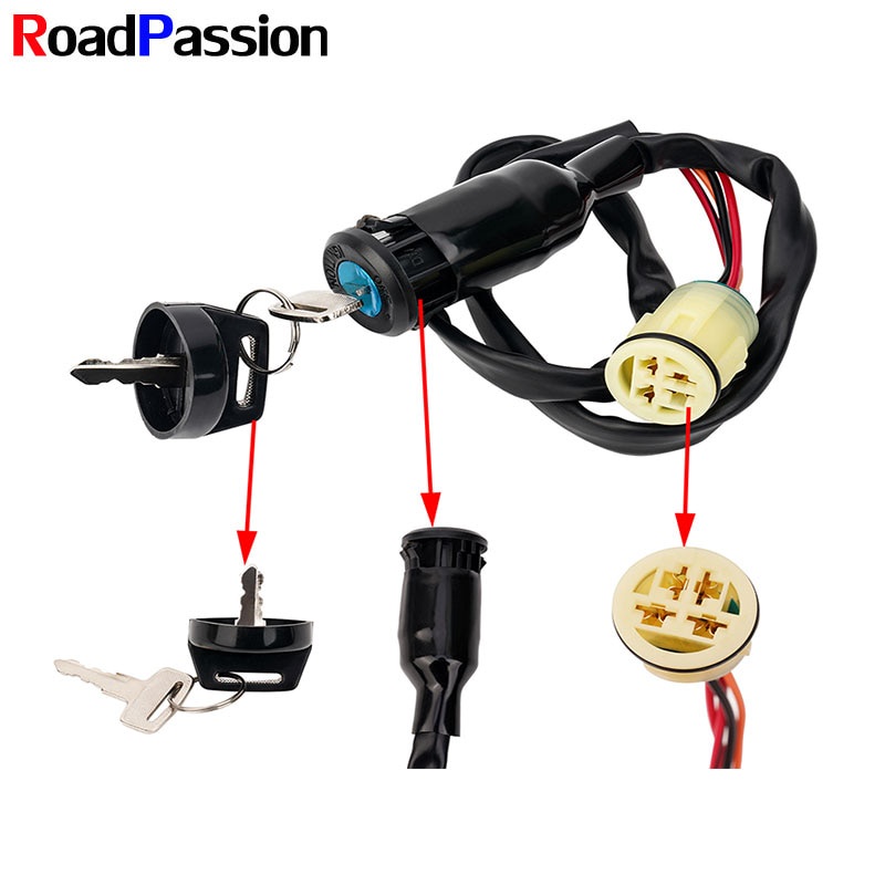 Bộ Ổ Khóa Đánh Lửa Và Chìa Cho Xe HONDA TRX350FE Rancher TRX350FM TRX350TE TRX400FGA TRX420FA TRX420FE