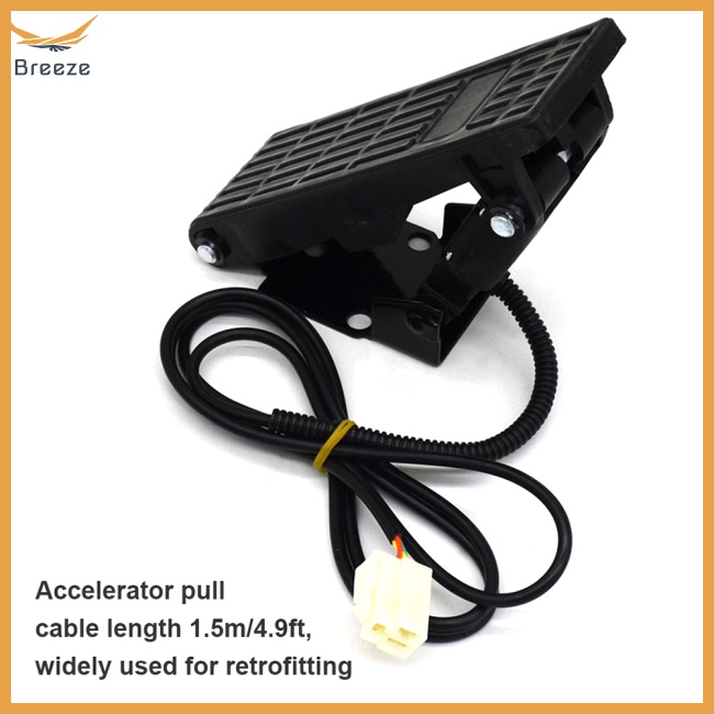 Bàn Đạp Gia Tốc 5v Dây Cáp 3 Pin 1.5M Thay Thế Chuyên Dụng Cho Xe Đạp Điện