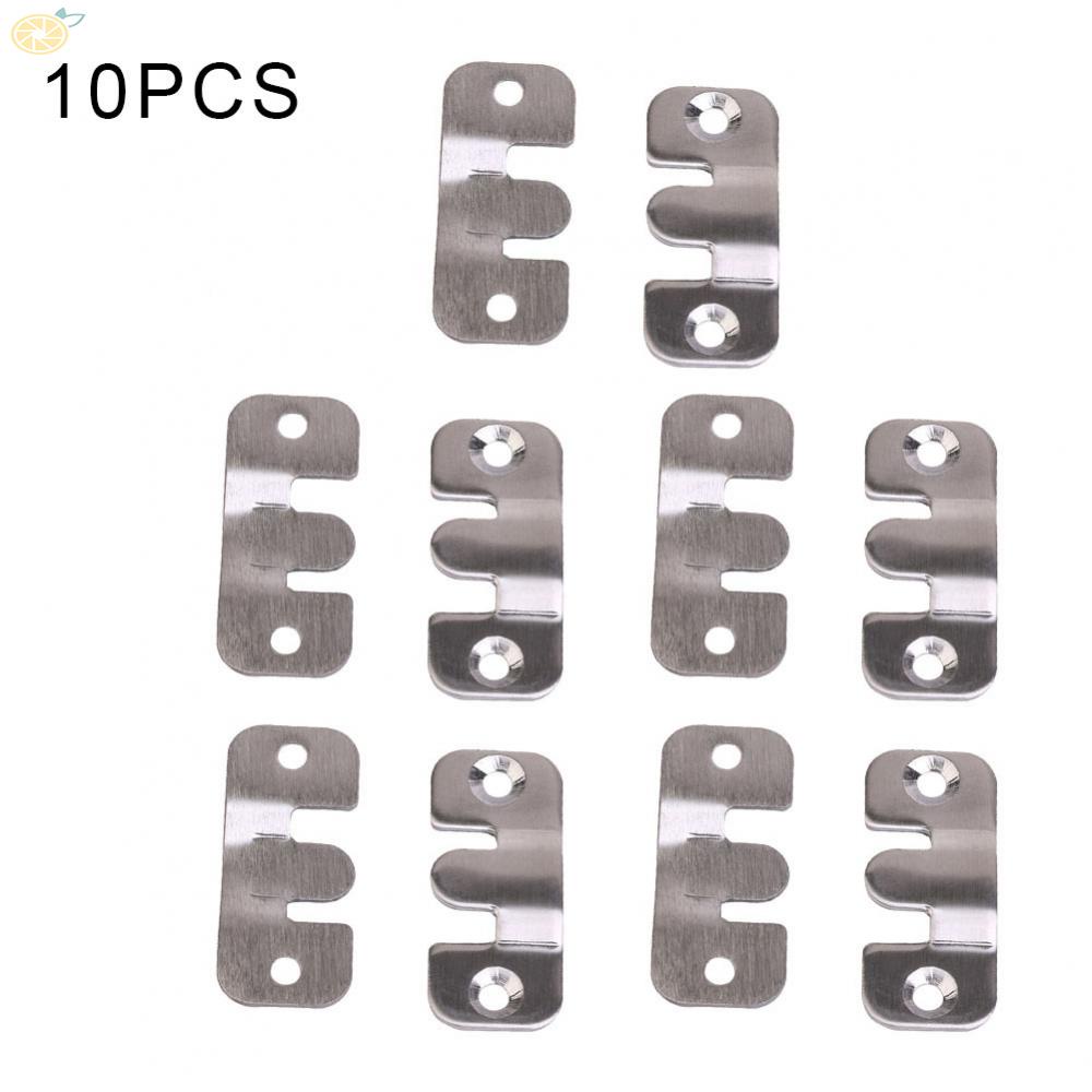 【VARSTR】Hooks 10PCS Hardware Accessories Hardware Pendant Hooks Set Rust-proof