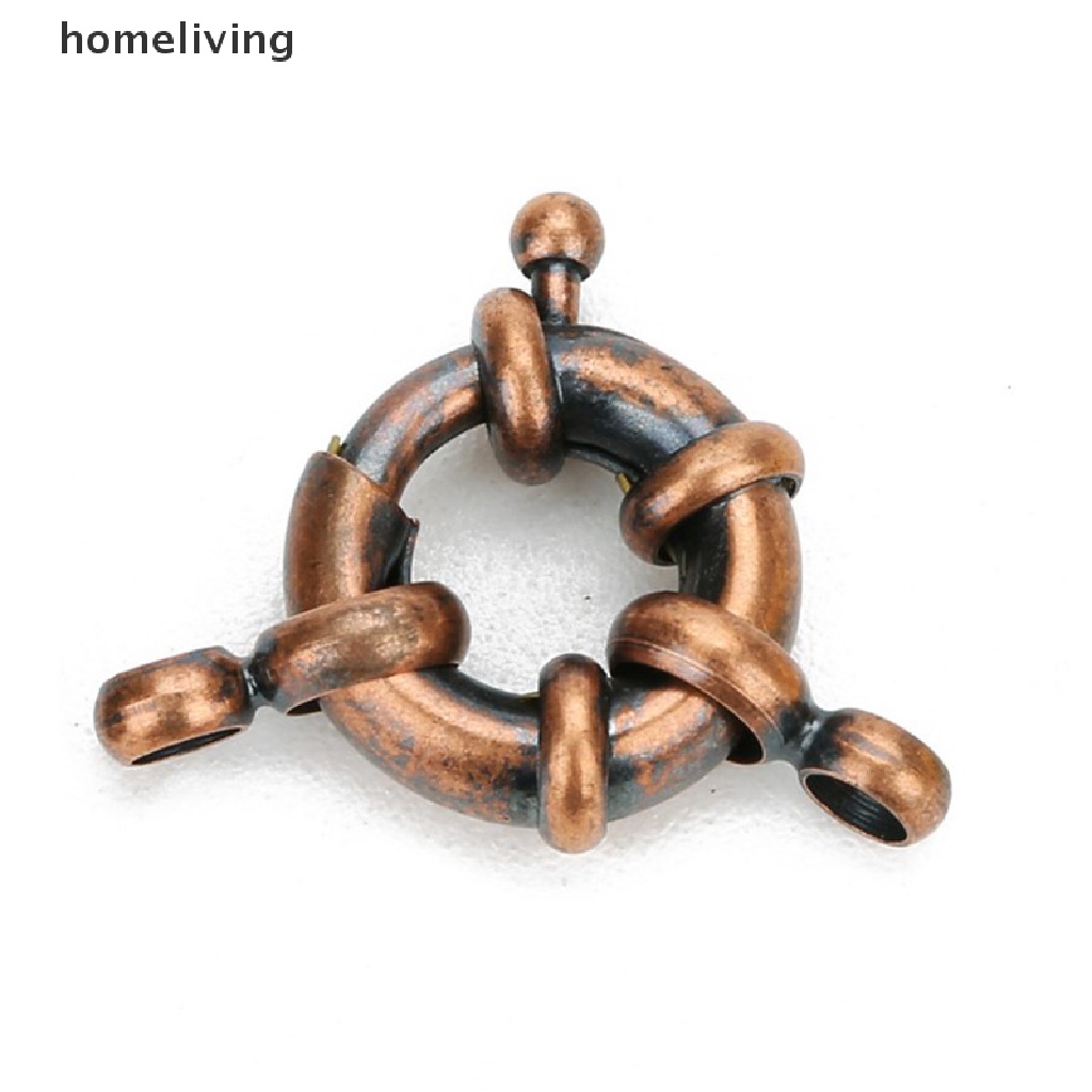 Bộ 10 Móc Khóa Bằng Đồng Dùng Làm Trang Sức DIY