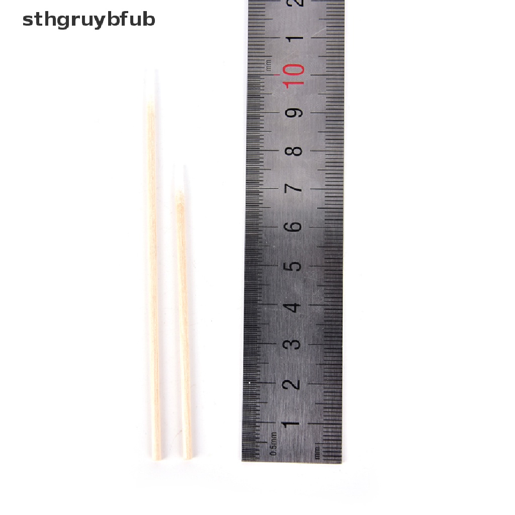 Set 100 Tăm Bông Trang Điểm Bằng Gỗ