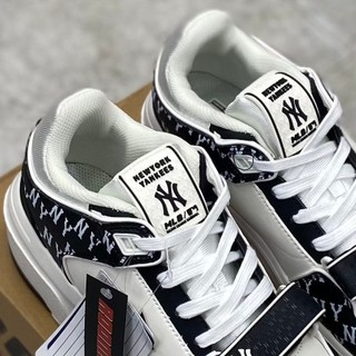 [ROOM95] Giày thể thao sneaker (MLB_50) Mid Classic Monogram NY đen