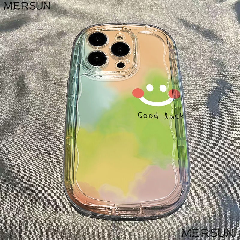 ✅Ốp Điện Thoại Mềm Trong Suốt Chống Sốc Hình Mặt Cười Cho Iphone 711iPhone1412Good / xs promax / 138pxr OT0Y