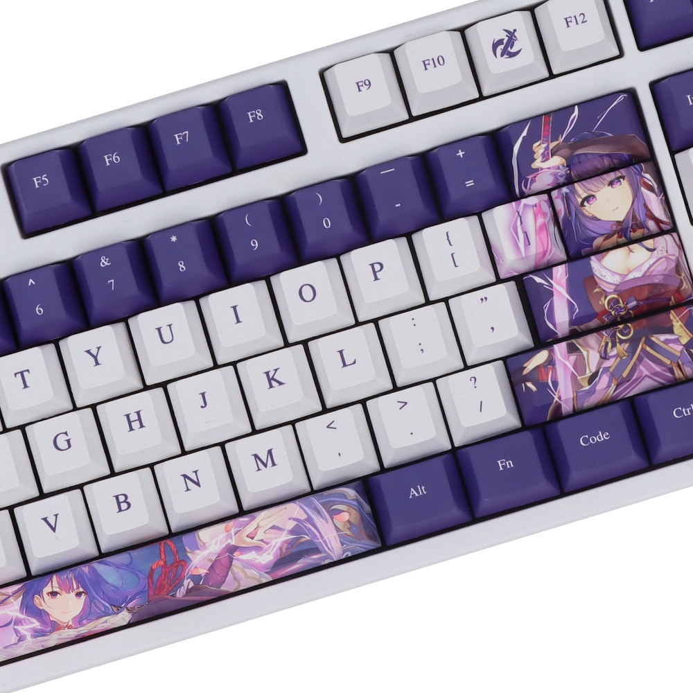 Nắp Đậy Phím Cho Bàn Phím Cơ Họa Tiết Anime Cherry Profile PBT