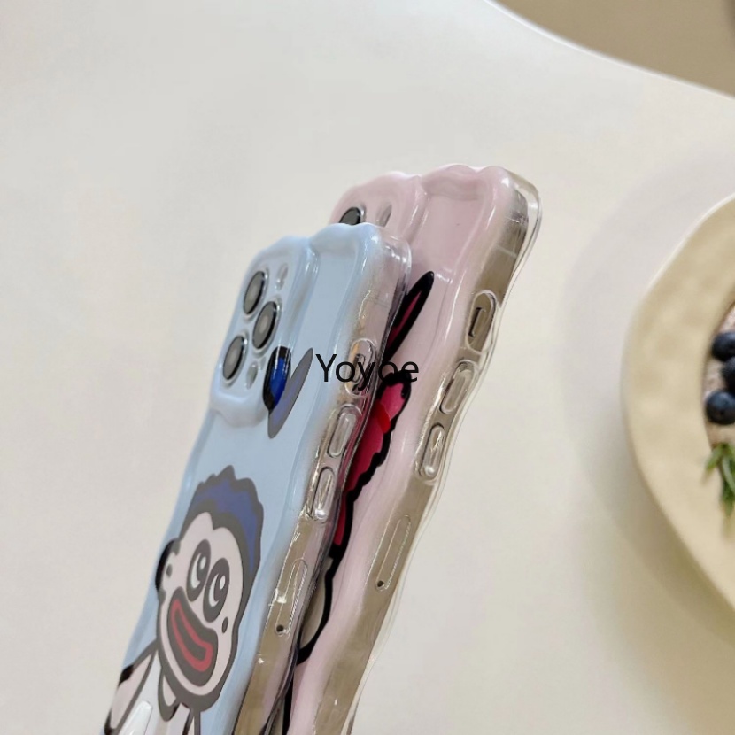 Ốp Điện Thoại Silicon Mềm Chống Sốc Họa Tiết Hoạt Hình Cho iPhone 14 13 12 11 Pro Max X XS XR 7 8 Plus SE