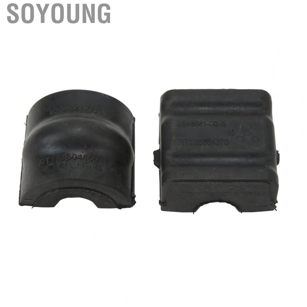 Soyoung Stabilizer Bar Bushing Kit  Rear Wheel Heat Resistant Easy Installation Wearproof 1044041 00 A Precise Fit for Model 3