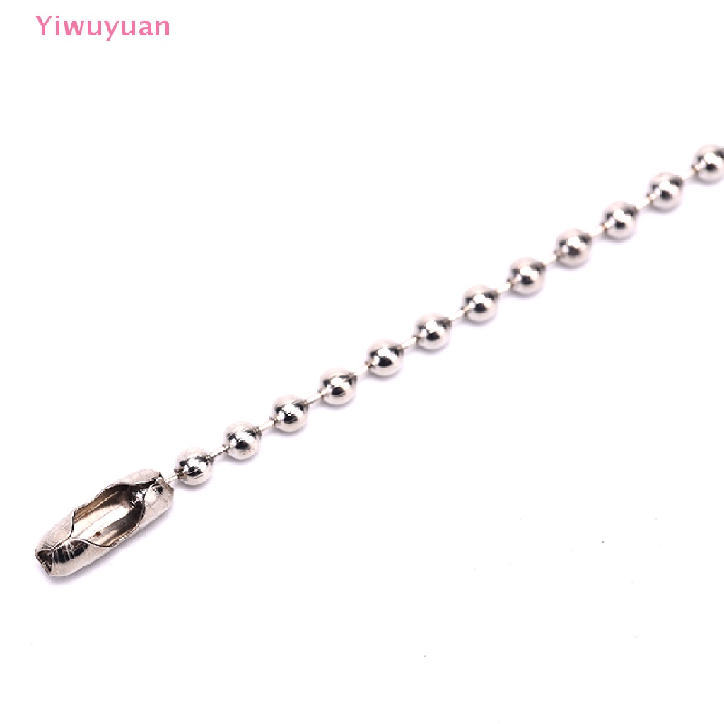 10 Móc Khóa Chuỗi Hạt Dài 0.09 &quot;3.5&quot; Tự Làm Trang Sức Mới