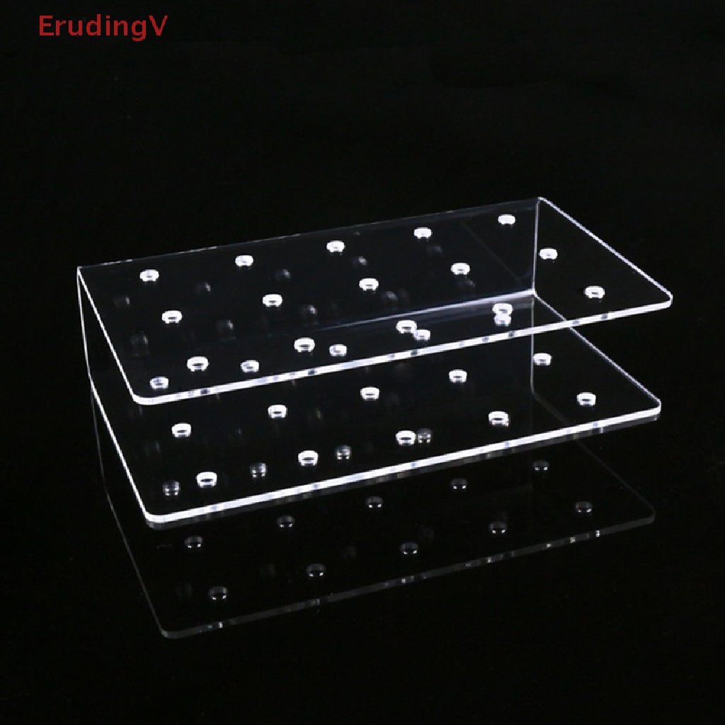 Giá Đỡ Kẹo Mút / Bánh Bằng Acrylic Trong Suốt 15 Lỗ Tiện Dụng