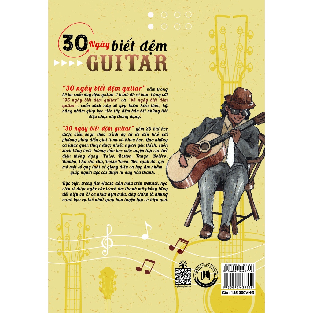 Sách - 30 Ngày Biết Đệm Guitar (Tái Bản 2023)