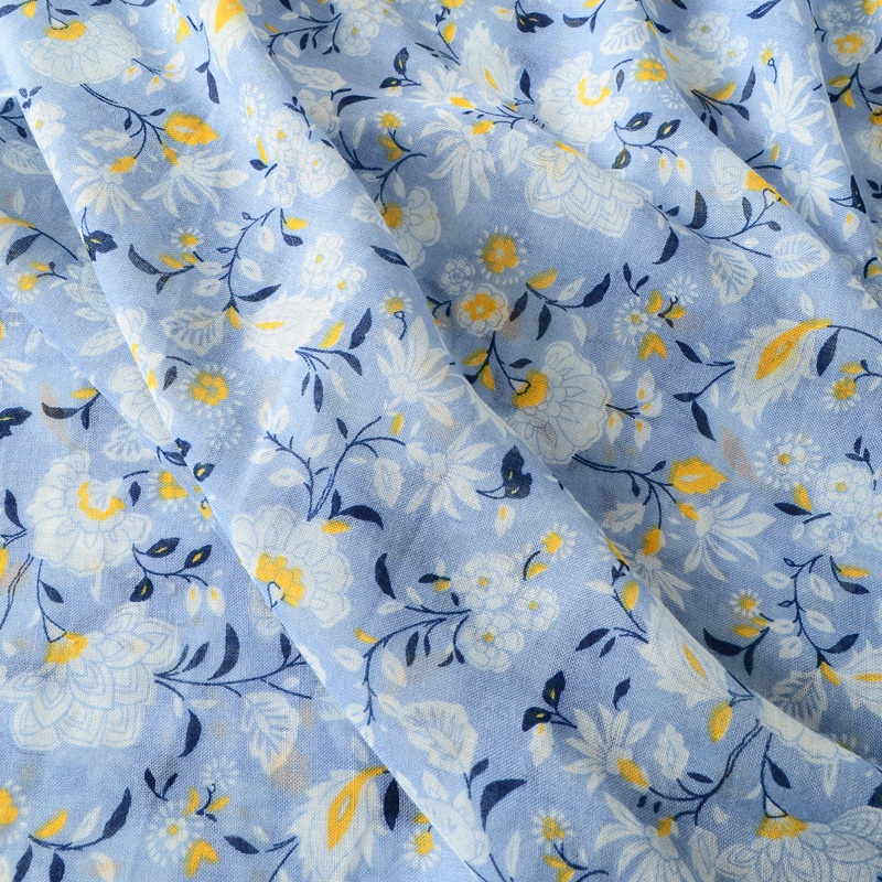 Khăn Choàng Chống Nắng Bằng Vải Lanh Cotton Màu Trơn Thanh Lịch