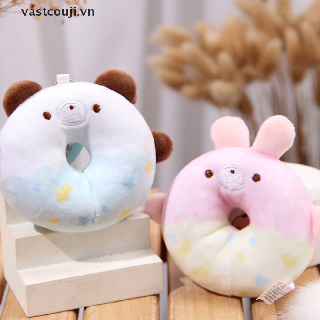 Đồ Chơi Nhồi Bông Hình Bánh Donut Dễ Thương