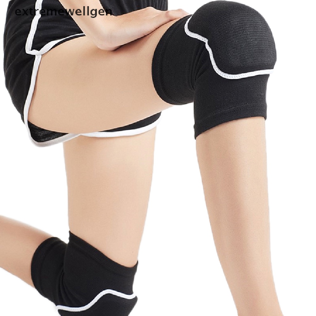 1 Cặp Đệm Bảo Vệ Đầu Gối Khi Chơi Bóng Chuyền / Bóng Đá / Bóng Chày / Tập Luyện Yoga Dành Cho Trẻ Em