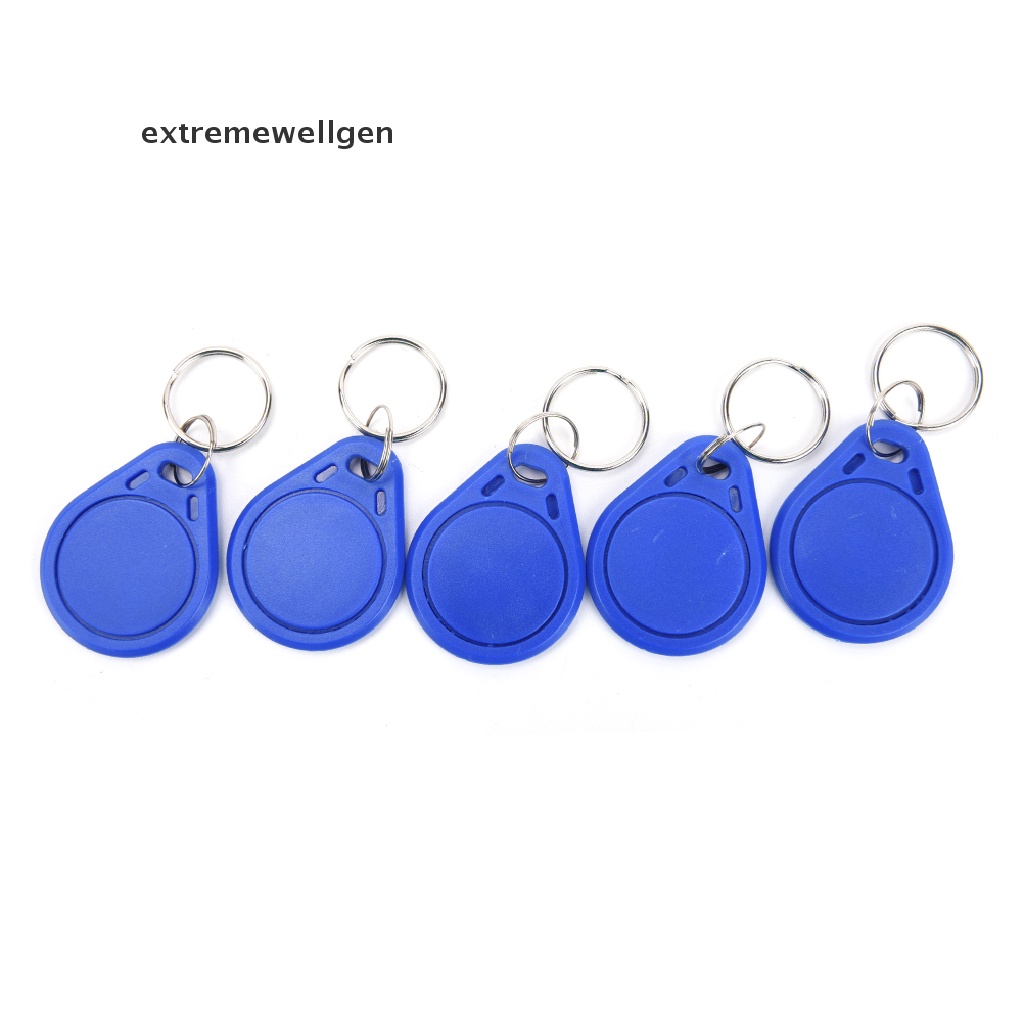 Bộ 10 Móc Khóa 13.56MHz RFID IC Keyfobs Token Chất Lượng Cao