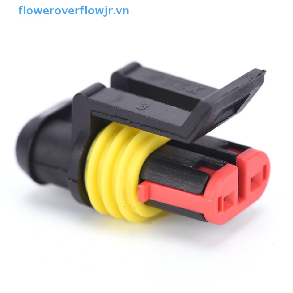 Bộ 10 Đầu Nối Dây Điện 2 Chiều Chống Nước FJR Cho Xe Hơi