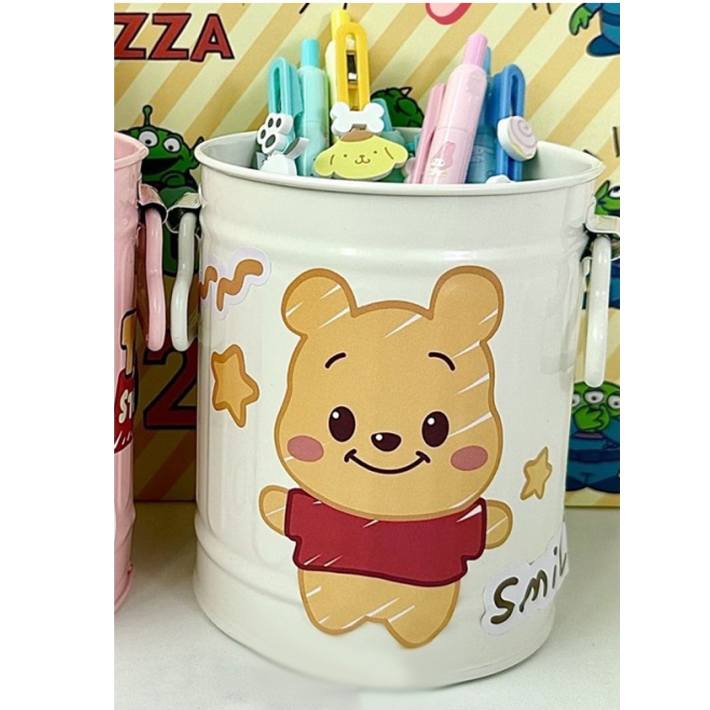 Hộp Đựng Bút Hình Tròn Phong Cách Hàn Quốc Dễ Thương