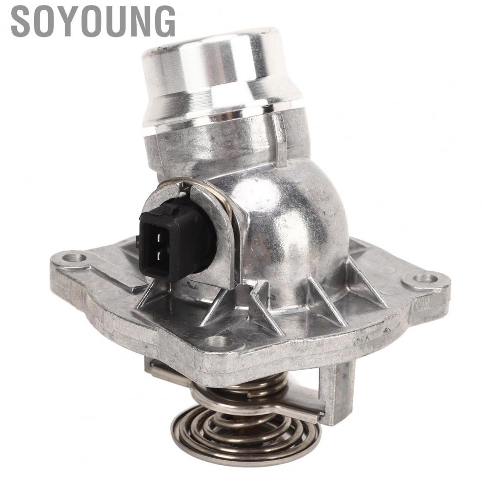 Soyoung 11531436386  Heat Resistant ABS Metal Sturdy Structure Coolant Thermostat Housing High Strength for 540i 740i 740iL X5
