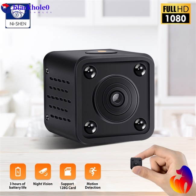 1 Bộ Máy Quay Hồng Ngoại Mini F9 1080p Hd Wifi Có Tầm Nhìn Ban Đêm Dùng Để Ghi Hình / Ghi Âm