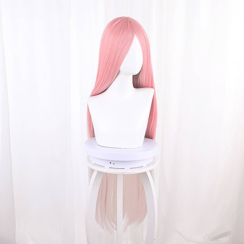 Tóc Giả Dài Màu Hồng Gradient Dùng Hóa Trang Nhân Vật Nakano Rena