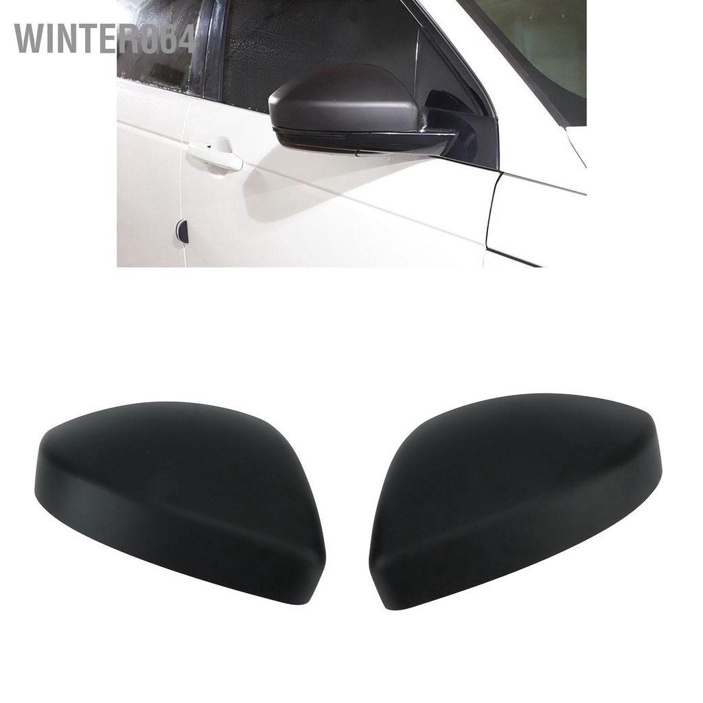 Winter064 2Pc Gương Chiếu Hậu Nắp Cửa Mũ Lưỡi Trai Thay Thế Cho Range Rover Đen Mờ