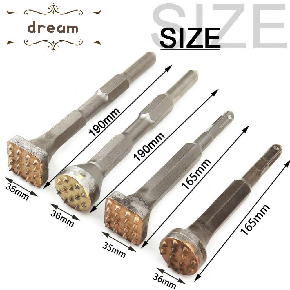 【DREAMLIFE】Electric Hammer Bit Hexagon 12T/16T Plates Rotary Electric High Quality