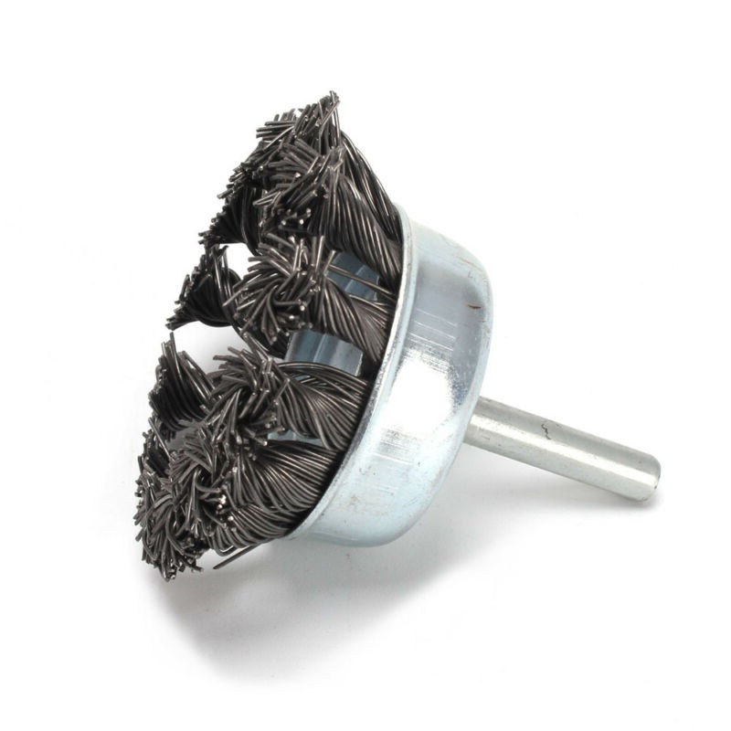 Bàn Chải Dây Kim Loại 2 "Với Trục 1 / 4" Cho Máy Mài Tiện