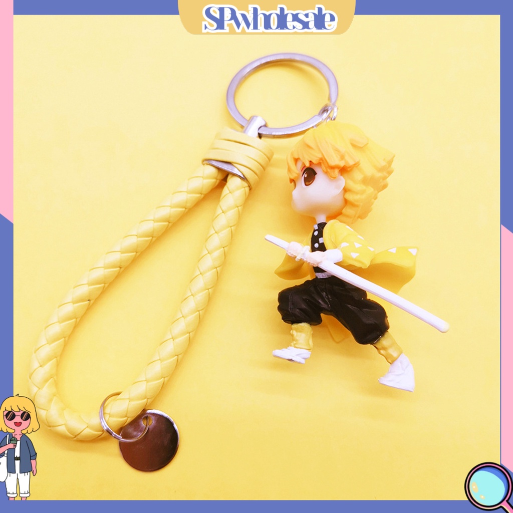 <SPwholesale> Móc Khóa Điện Thoại Hình Hoạt Hình Demon Slayer