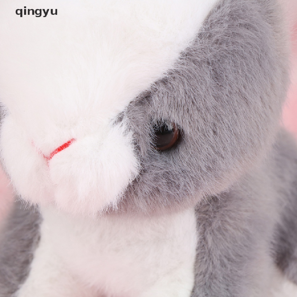 Móc Khóa Thỏ Nhồi Bông Tai Dài Mềm Mại Đáng Yêu