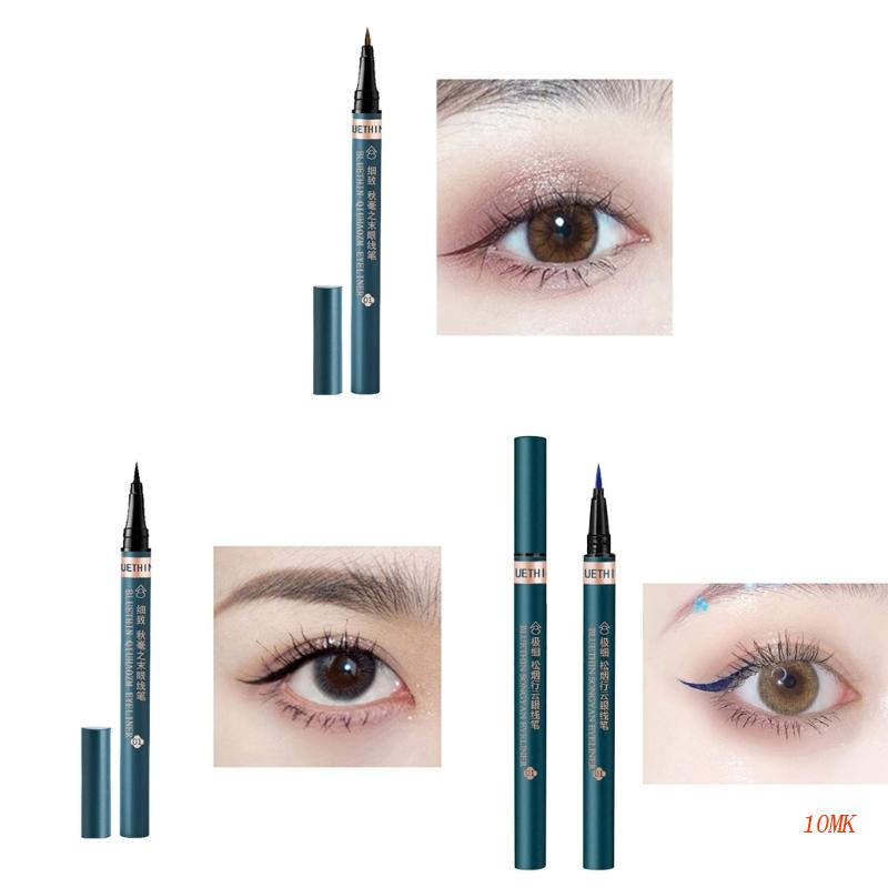 Bút Kẻ Mắt Dạng Lỏng 3 Màu Sắc Siêu Mỏng Chống Thấm Nước