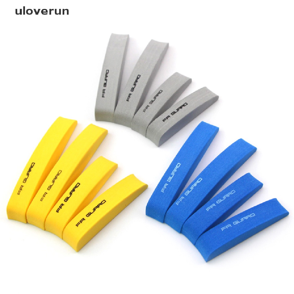 Bộ 4 Miếng Dán Cao Su Bảo Vệ Cạnh Cửa Xe Hơi Chống Trầy Xước