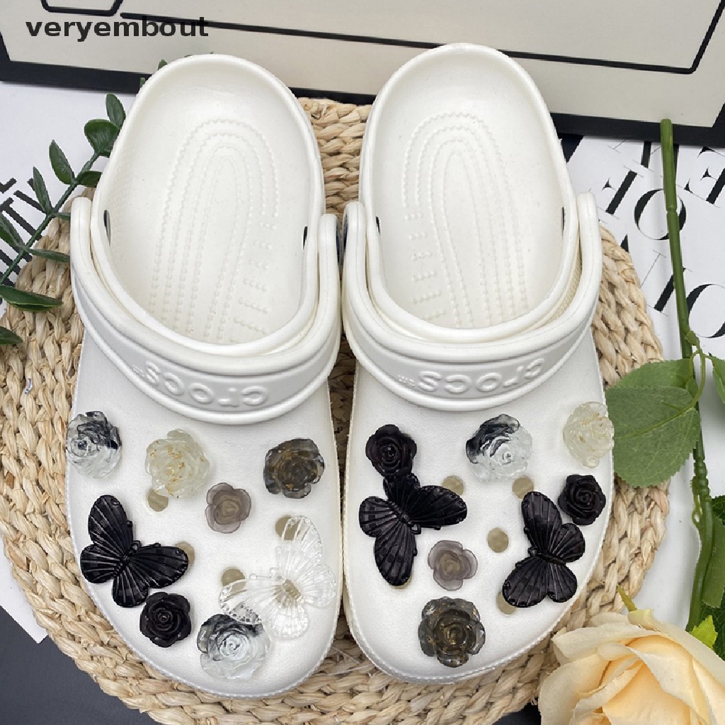 Phụ Kiện Trang Trí Giày Thời Trang Cổ Điển Croc Ch DIY