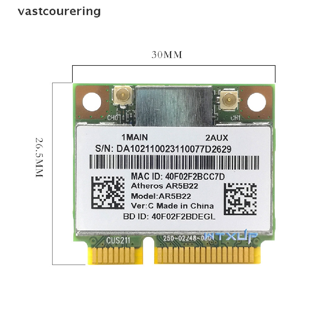 Thẻ Mạng Không Dây Vast 1PC R5B22 300M 5G Bluetooth 4.0