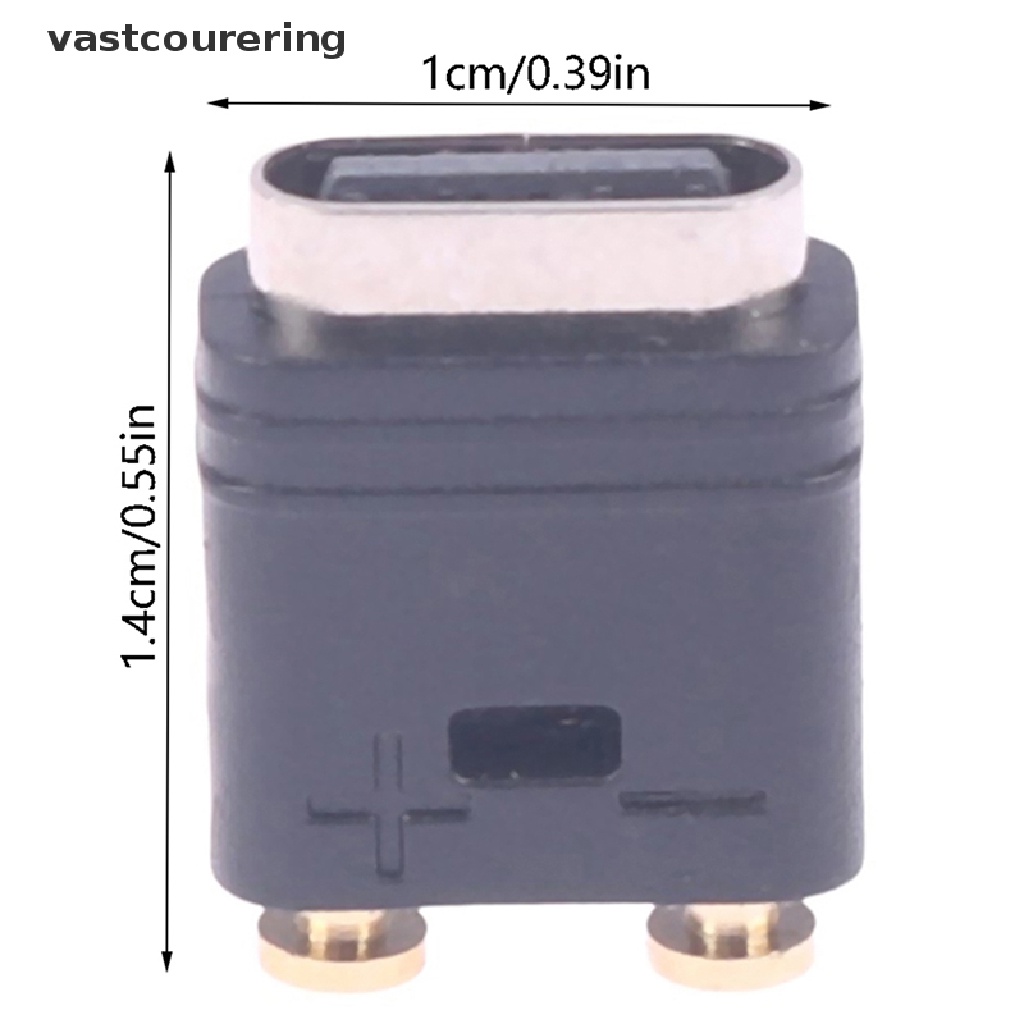 Bộ 2 Đầu Nối Ổ Cắm TYPE-C 2Pin Chống Thấm Nước Tiện Dụng