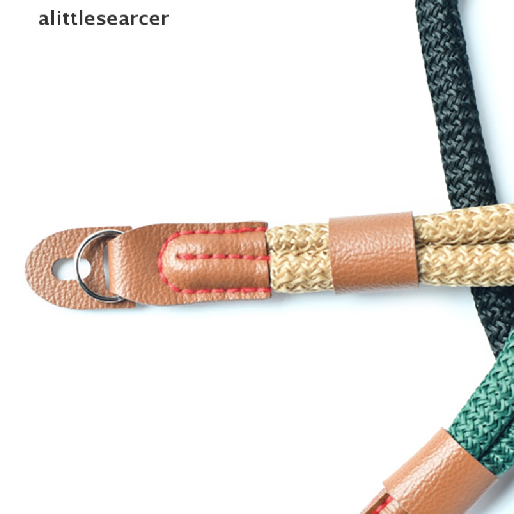 Dây Đeo Cổ Tay Cotton Bện Lỗ Tròn Cho Máy Ảnh Leica Digital SLR